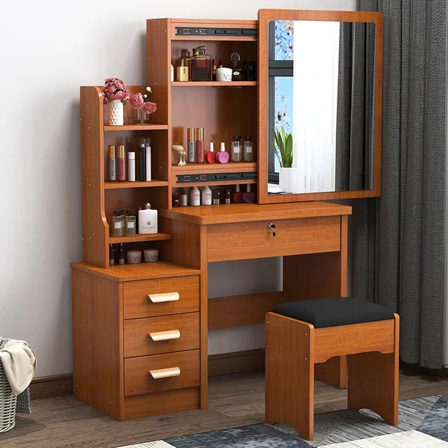 Affordable 4-Drawer Vanity Dresser Set