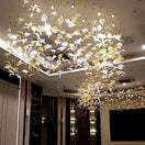 Switch Artistic Maple Leaf Glass Chandelier 2 image