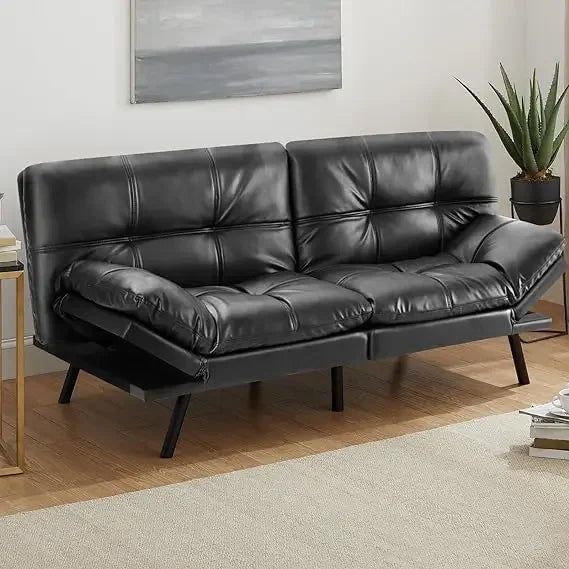 Convertible Memory Foam Futon Couch