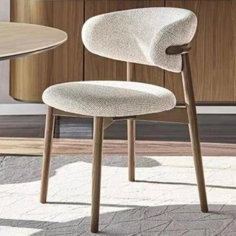 Comfortable Velvet Dining Chair